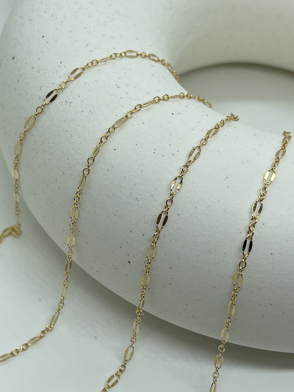 Sequin Long and Short - Gold Filled