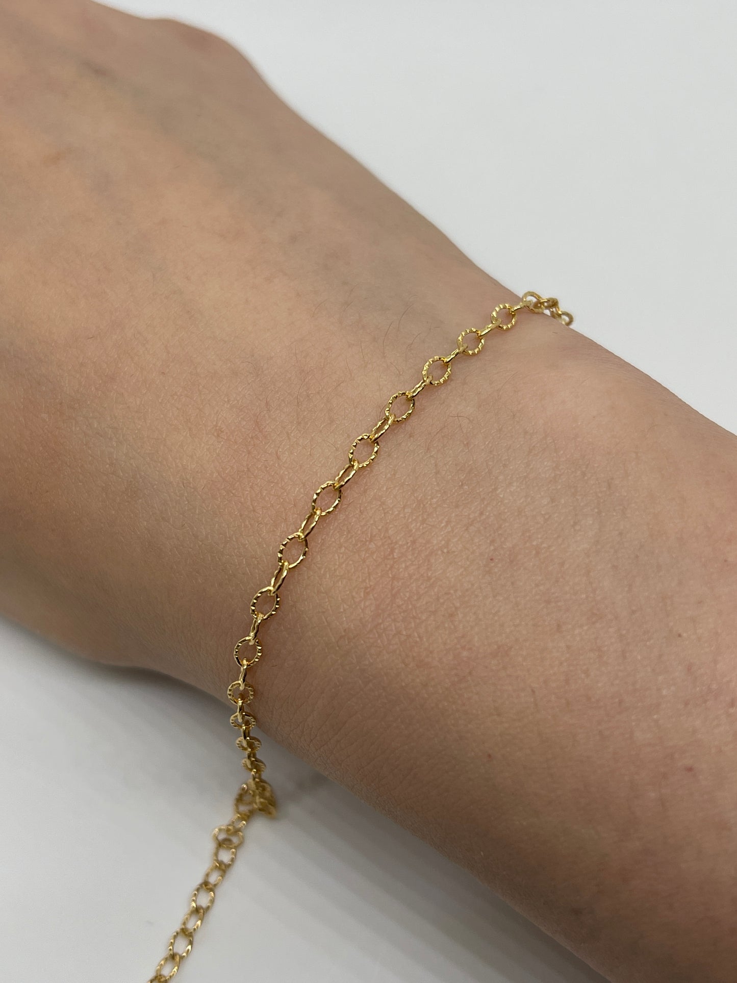 Hammered Rolo - Gold Filled