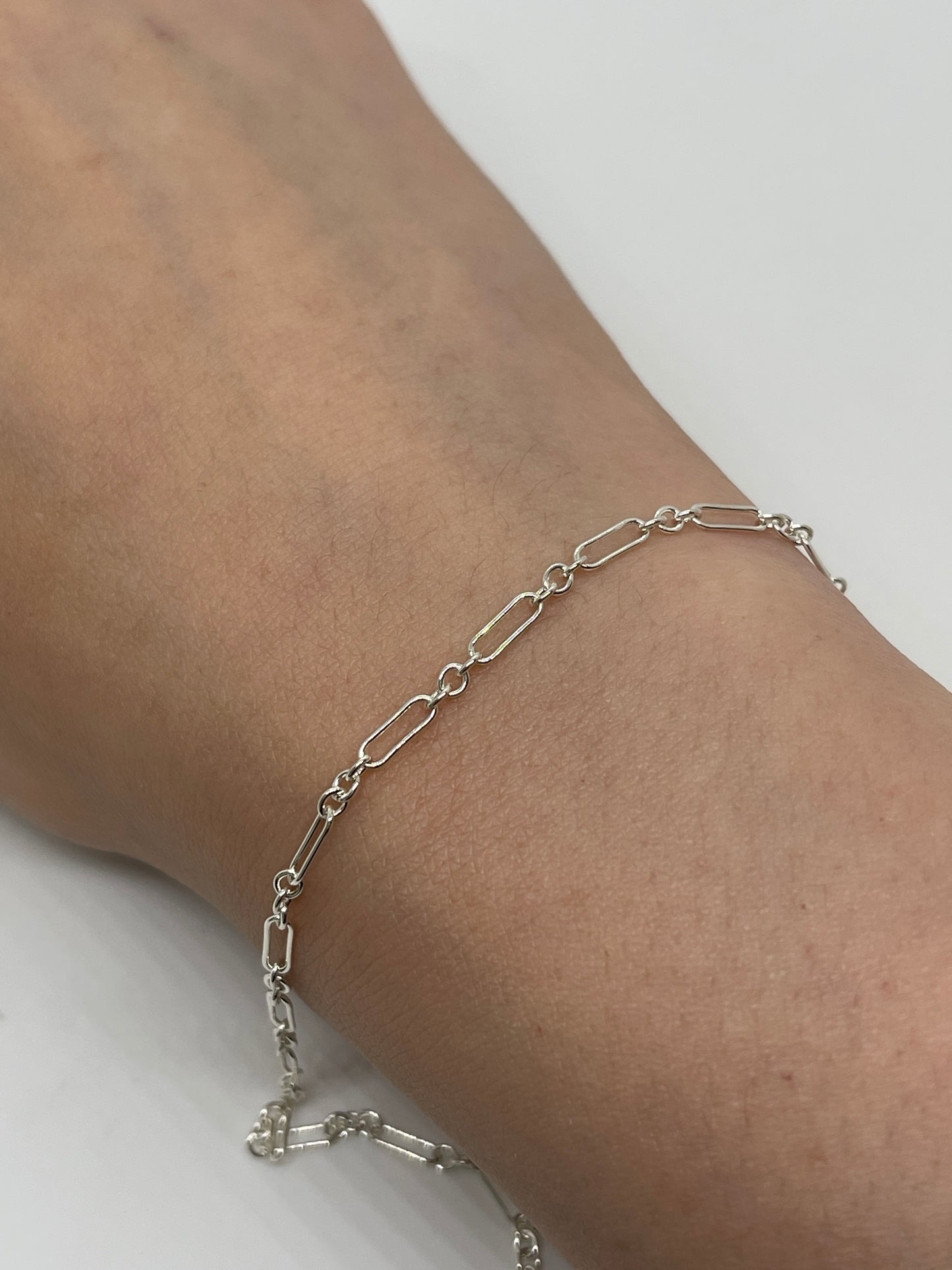 Triple Linked Paperclip - Sterling Silver