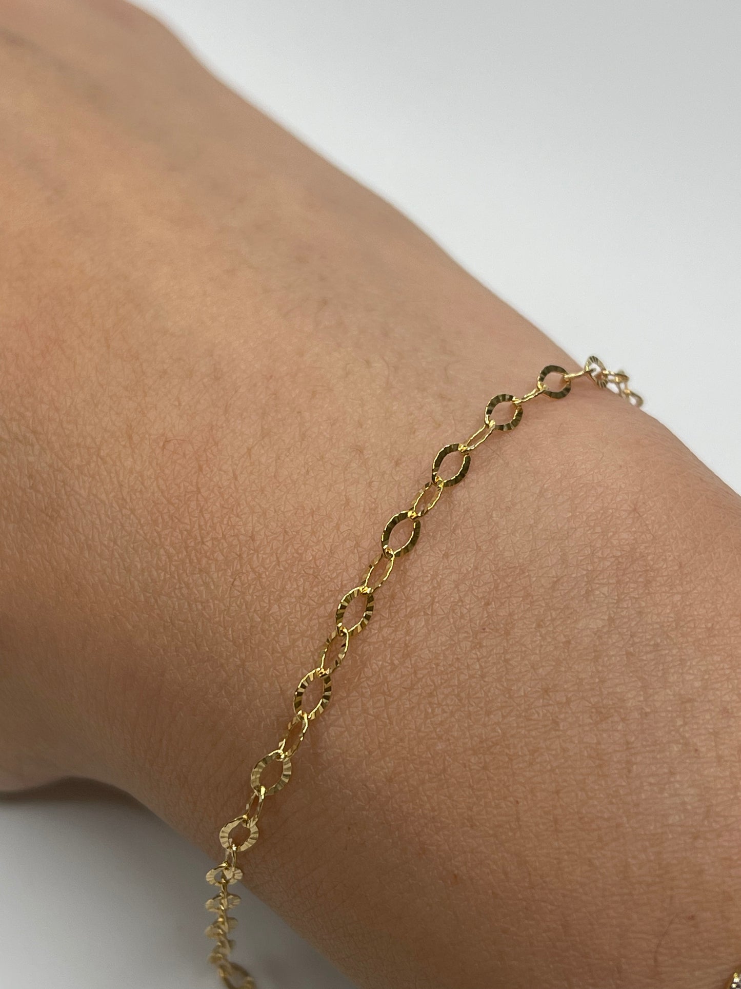 Diamond Cut Sparkle Chain - Gold Filled