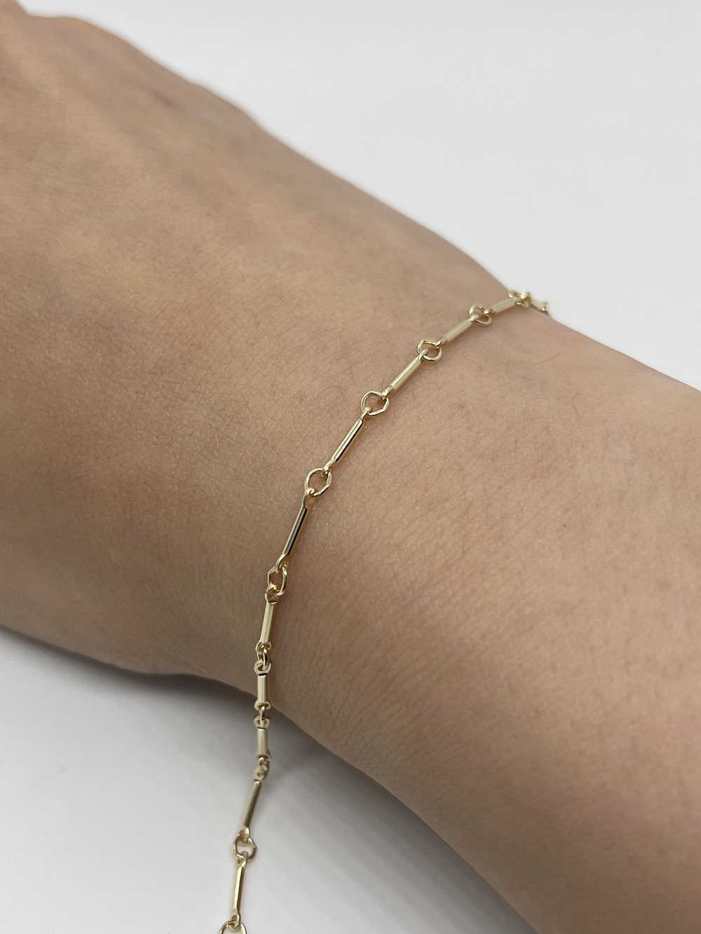 Linked Cable- Gold Filled