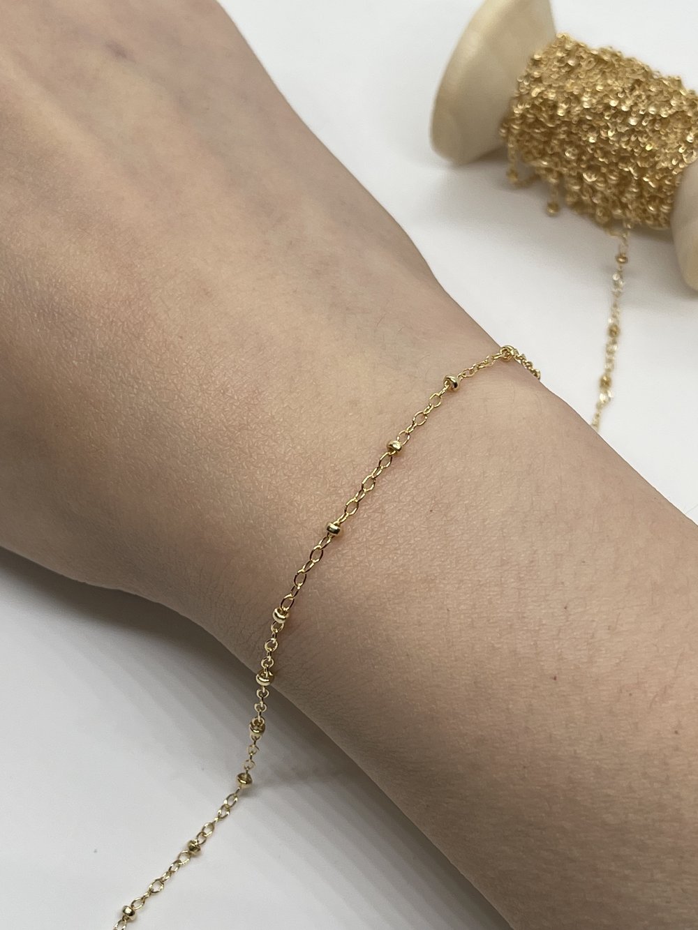 Satellite Chain - Gold Filled