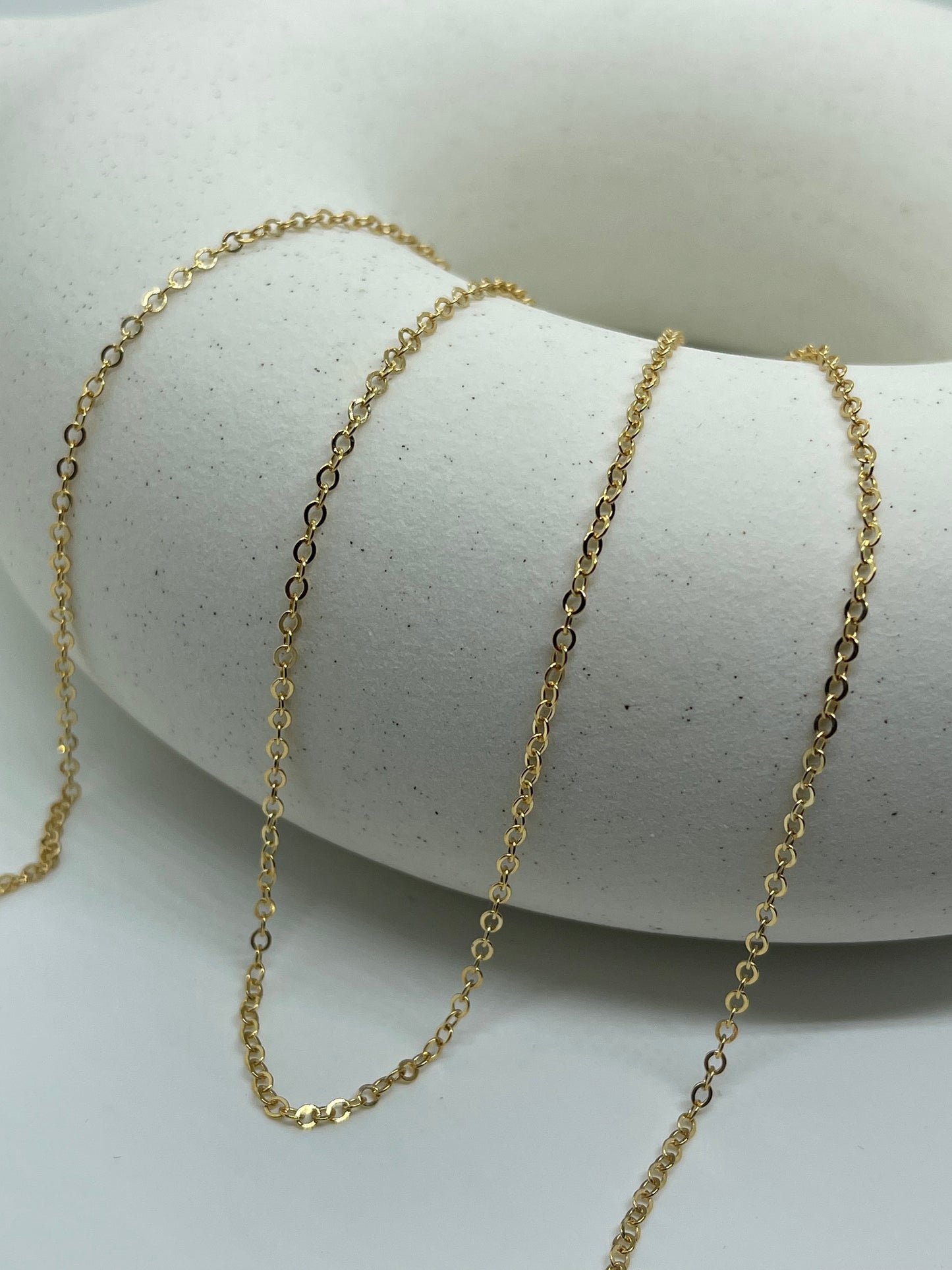 Rolo Cable Chain - Gold Filled
