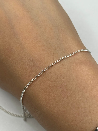 Curb Chain - Sterling Silver