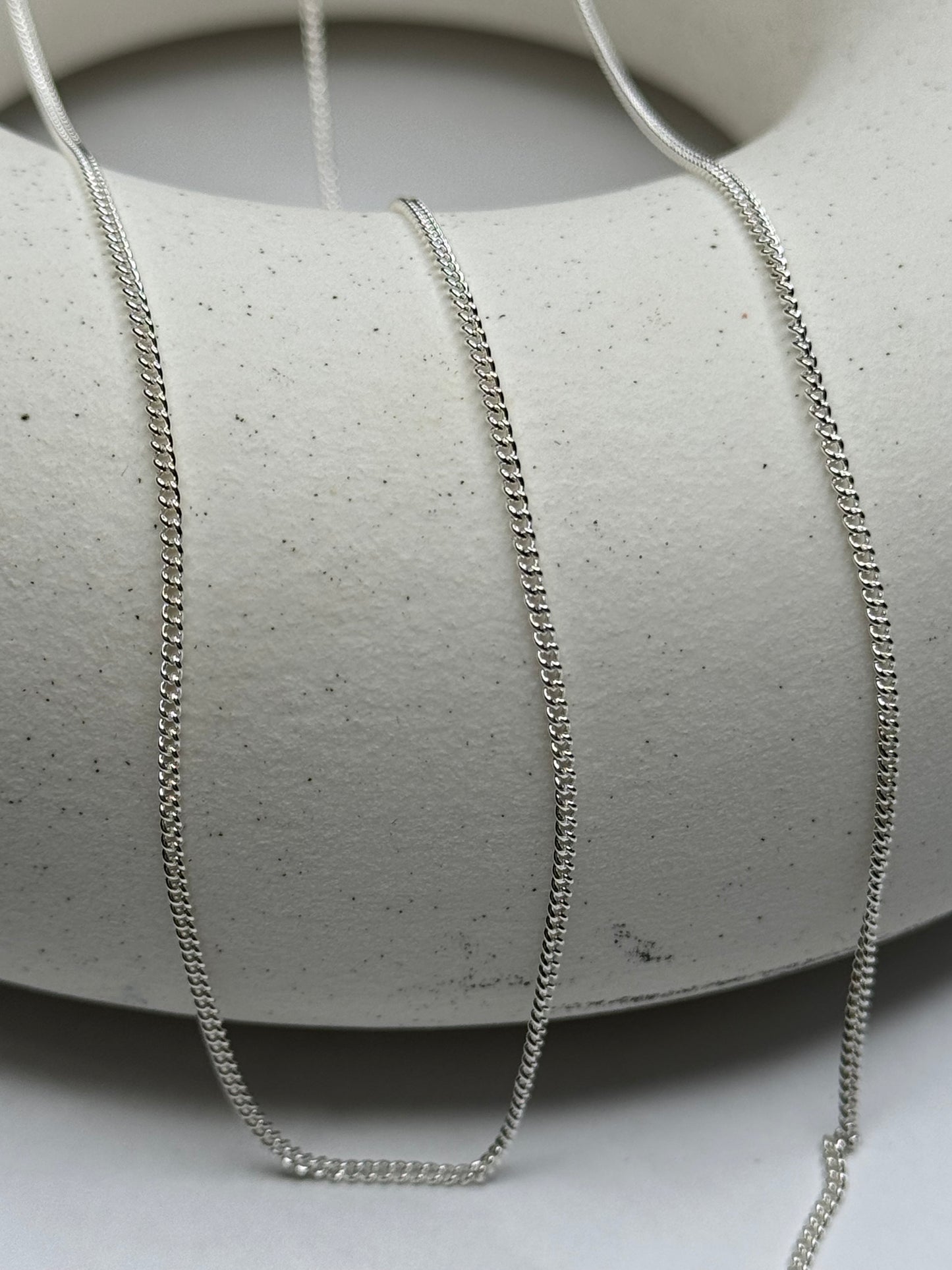 Curb Chain - Sterling Silver