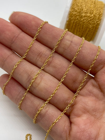 Rope Chain - Gold Filled