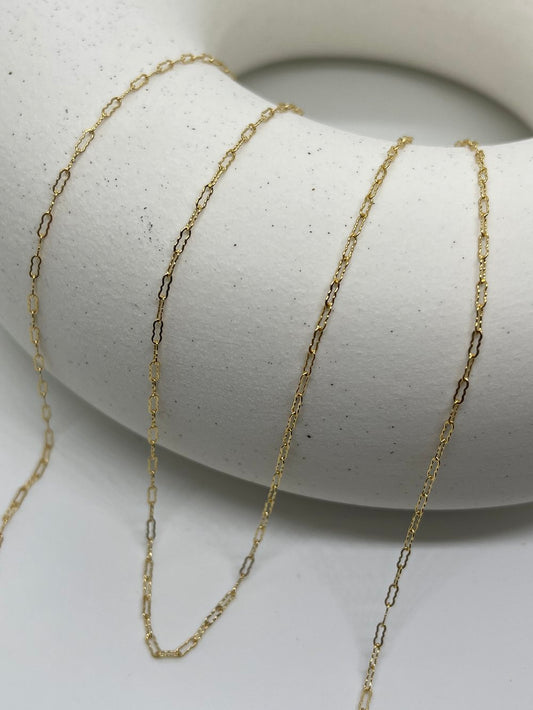 Krinkle Chain - Gold Filled