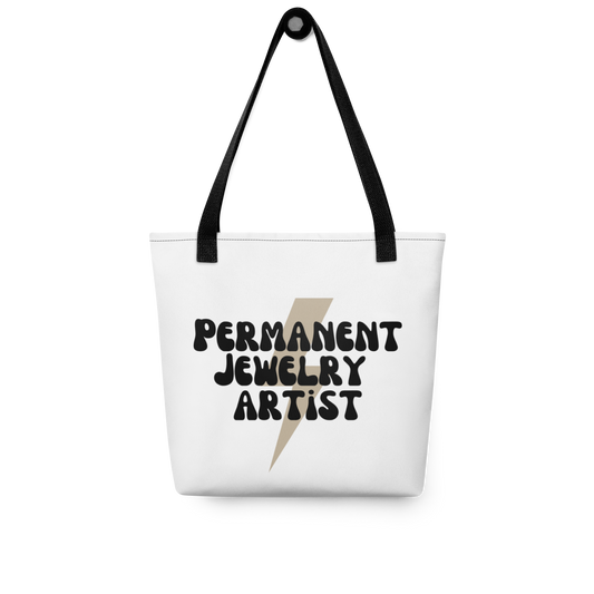 Permanent Jewelry Artist Tote Bag