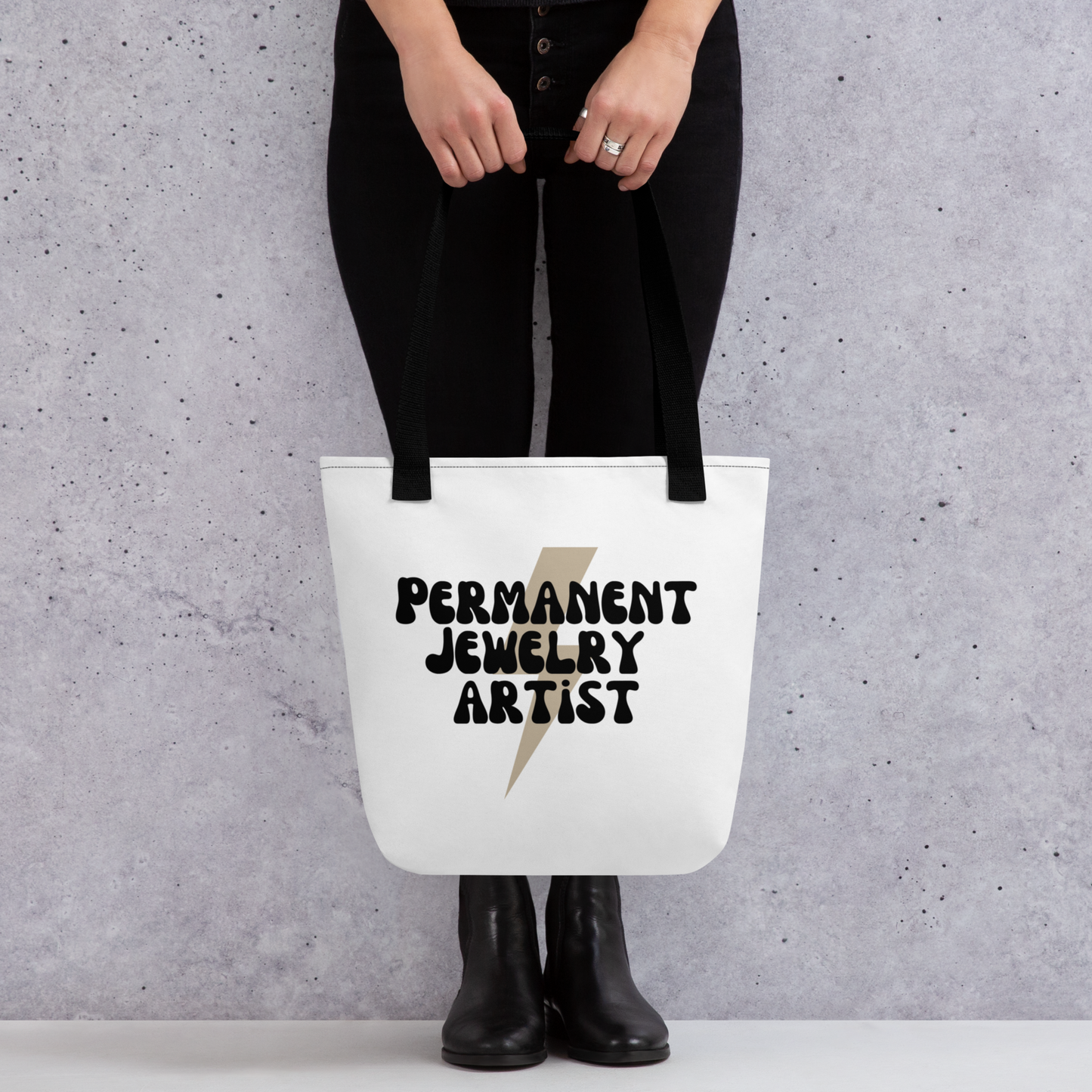 Permanent Jewelry Artist Tote Bag